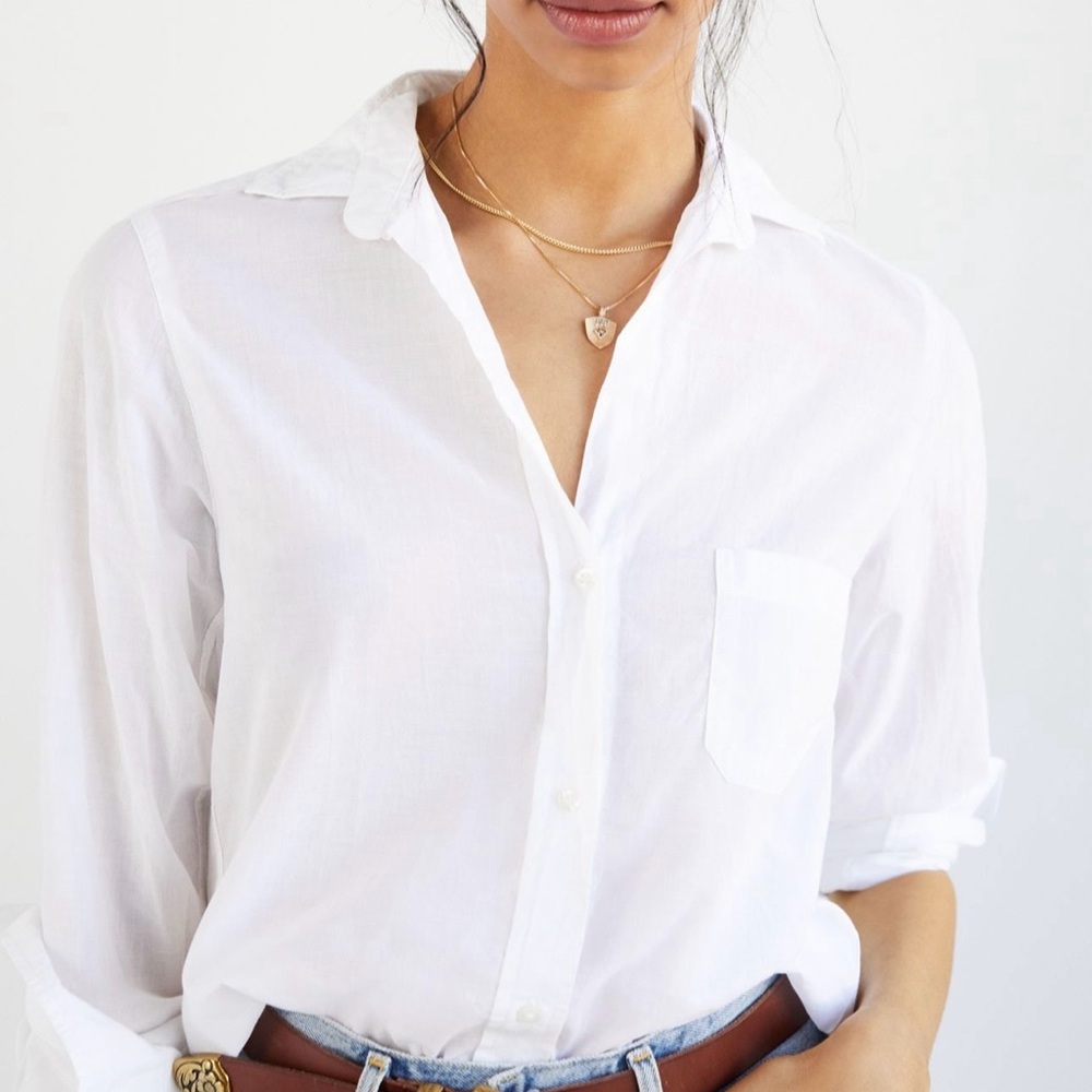 Grayson The Hero Button Down Shirt NWT Classic Sophia White - Picture 5 of 14